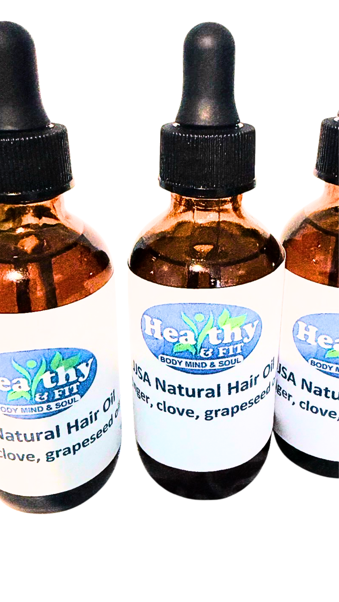 Natural Hair Oil — all-natural product by Yorrick Arthur